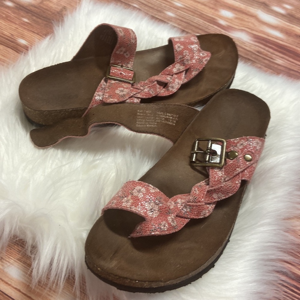 Sonoma Goods for Life Braid Strap Leather Sandals - Picture 3 of 9